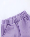 Winter 2Y-7Y Organic Cotton, Polyester Pullover Hooded Sweater Pant set-BS63F